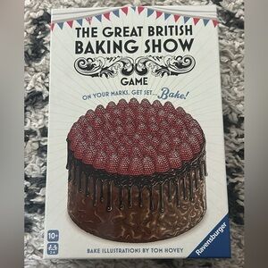 Ravensburger Baking Show Game with Red and Brown Design